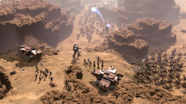Hình ảnh trong game Starship Troopers Terran Command v3.1.1-P2P