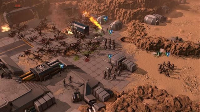 Hình ảnh trong game Starship Troopers Terran Command v3.1.1-P2P