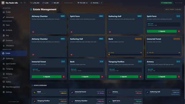 Hình ảnh trong game Sky Realm Idle-TENOKE