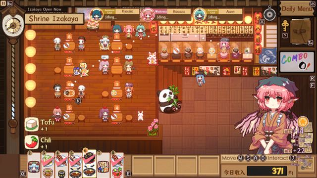 Hình ảnh trong game Touhou Mystias Izakaya v4.3.0a-P2P