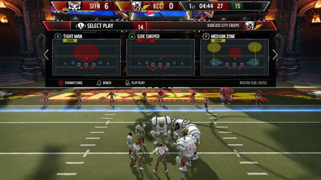 Hình ảnh trong game Mutant Football League 2-RUNE