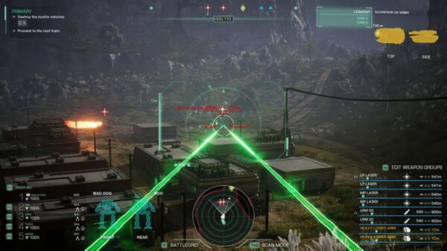 Hình ảnh trong game MechWarrior 5 Clans v1.0.106-P2P