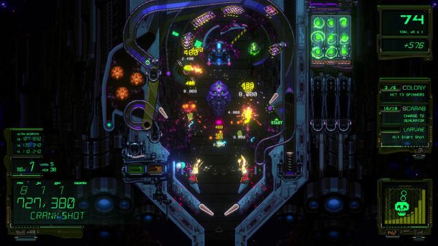 Hình ảnh trong game XENOTILT HOSTILE PINBALL ACTION-TENOKE