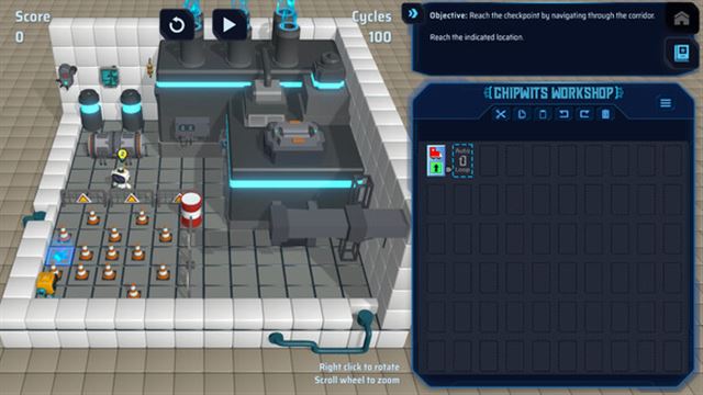 Hình ảnh trong game ChipWits-TENOKE