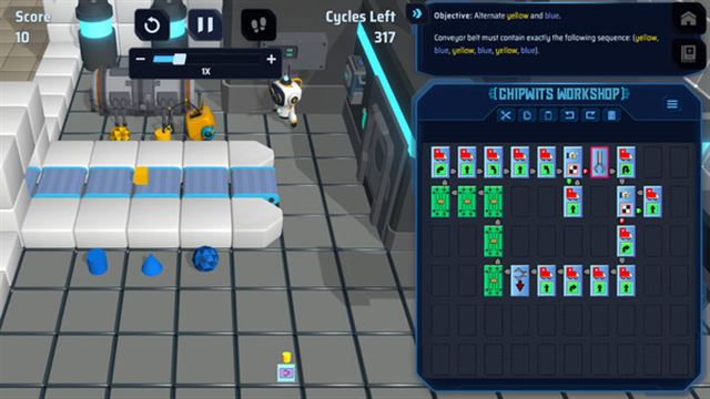 Hình ảnh trong game ChipWits-TENOKE