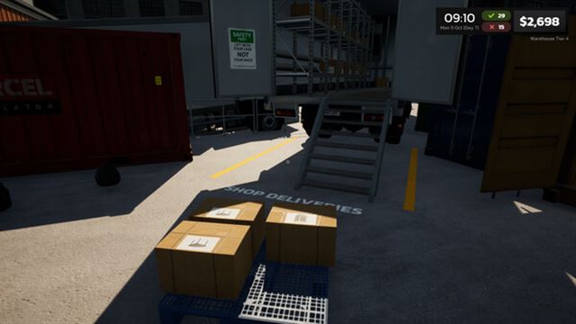 Hình ảnh trong game Parcel Simulator-GoldBerg