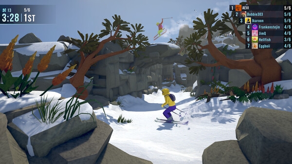 Hình ảnh trong game Lonely Mountains Snow Riders v1.0.3.1497.0290-P2P
