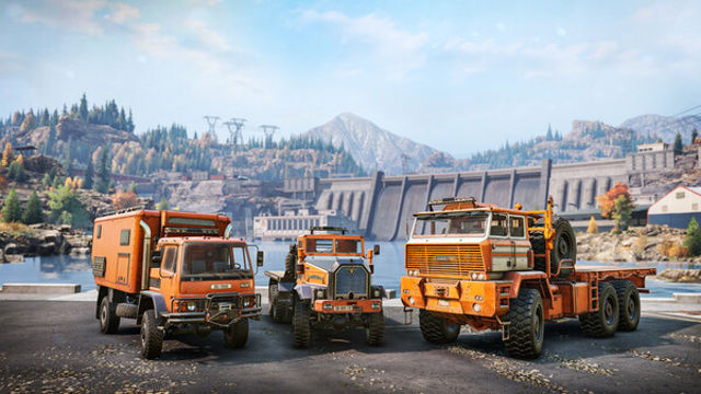 Hình ảnh trong game SnowRunner High Voltage-P2P