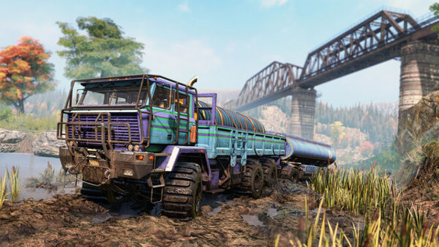 Hình ảnh trong game SnowRunner High Voltage-P2P