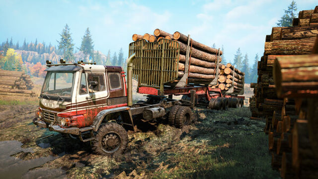 Hình ảnh trong game SnowRunner High Voltage-P2P