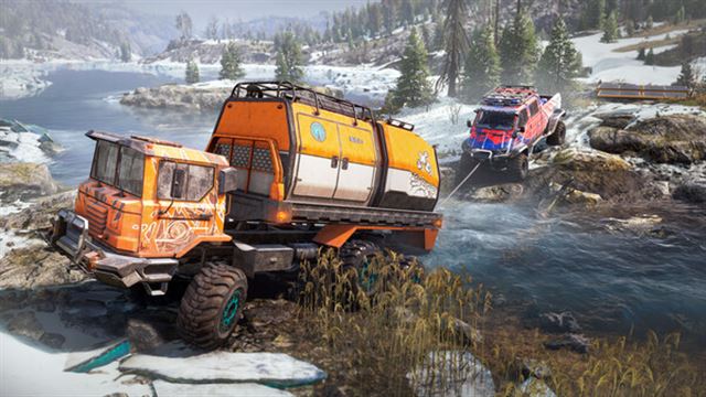 Hình ảnh trong game Expeditions A MudRunner Game Icy Shores-RUNE