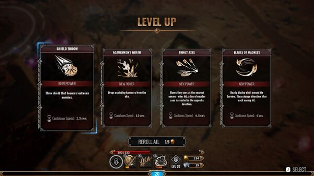 Hình ảnh trong game Achilles Survivor v1.4-P2P