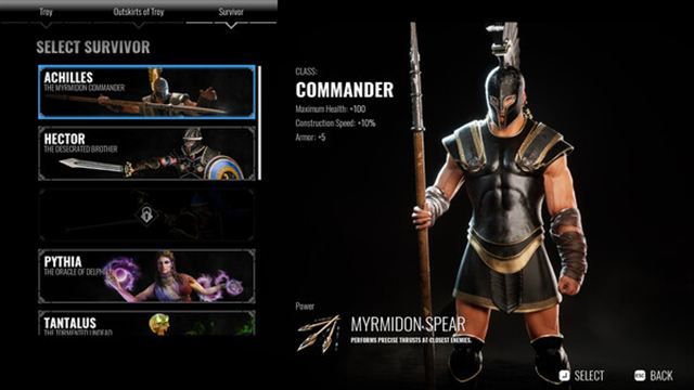 Hình ảnh trong game Achilles Survivor v1.4-P2P