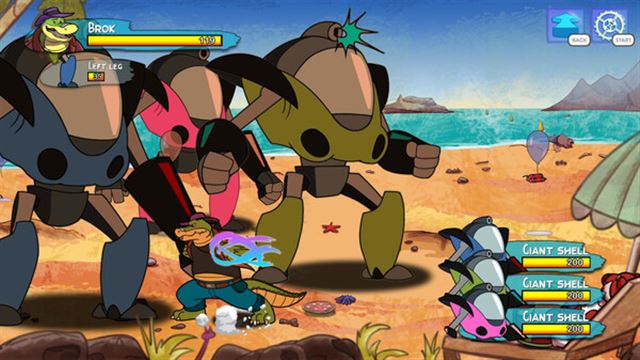 Hình ảnh trong game BROK the InvestiGator The Brawl Bar-RUNE