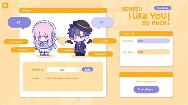 Hình ảnh trong game Sensei I Like You So Much-TENOKE