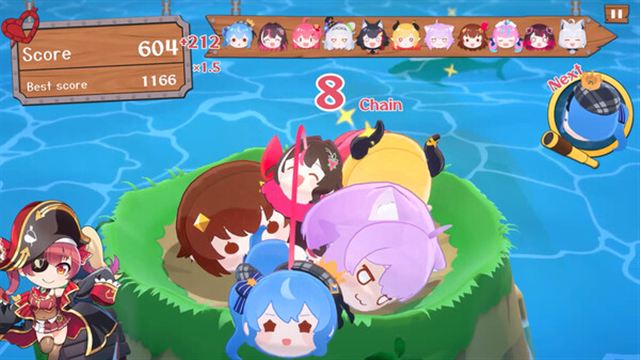 Hình ảnh trong game hololive Treasure Mountain v2.5.0-P2P