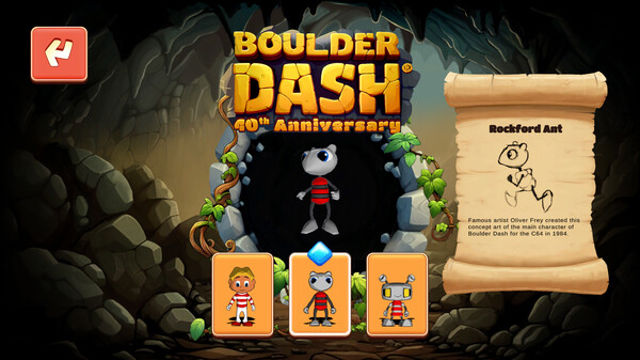 Hình ảnh trong game BOULDER DASH 40th Anniversary-Unleashed