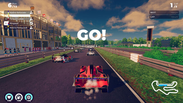 Hình ảnh trong game iRacing Arcade-P2P