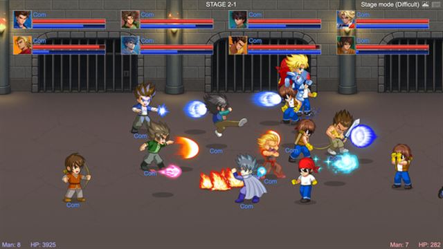 Hình ảnh trong game Little Fighter 2 Remastered v2.14b-P2P