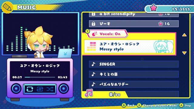 Hình ảnh trong game Hatsune Miku Logic Paint S Plus-TENOKE