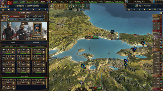 Hình ảnh trong game Europa Universalis V v1.1.10-P2P