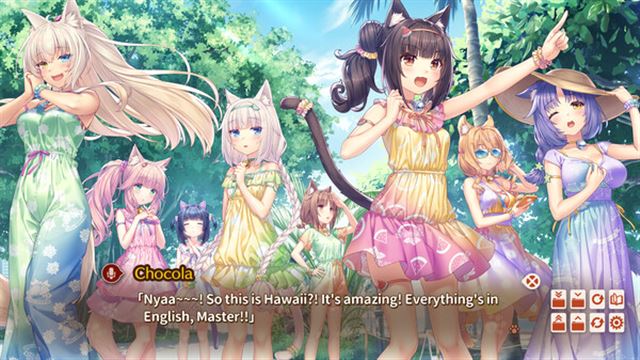 Hình ảnh trong game NEKOPARA After-TENOKE
