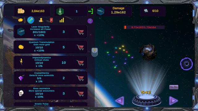 Hình ảnh trong game Star Clicker Odyssey-TENOKE