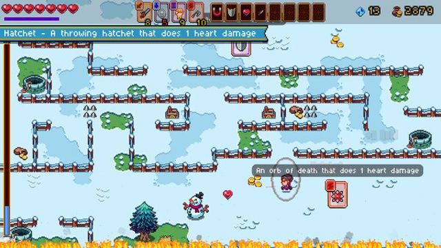 Hình ảnh trong game Death by Scrolling-GoldBerg