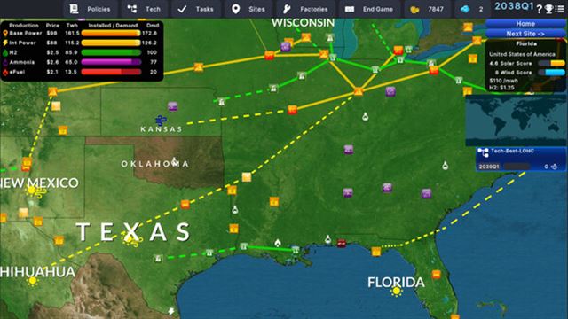 Hình ảnh trong game Power the Future-TENOKE