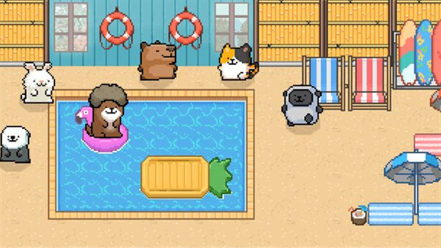 Hình ảnh trong game Malteses Fluffy Onsen Summer v1.4b-P2P