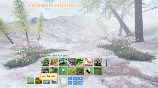 Hình ảnh trong game Nature And LD On Nectar Peacock Jumping Spider-TENOKE